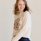 Embroidered Long Sleeve Top - FINAL SALE Tops