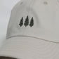 Embroidered Pine Tree Ballcap Hat Accessories