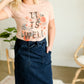 Emma Paper Bag Tie Midi Denim Jean Skirt - FINAL SALE Skirts