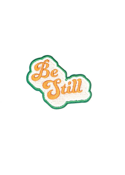 Encouraging Iron-on Patch Home & Lifestyle Inherit Co. Be Still