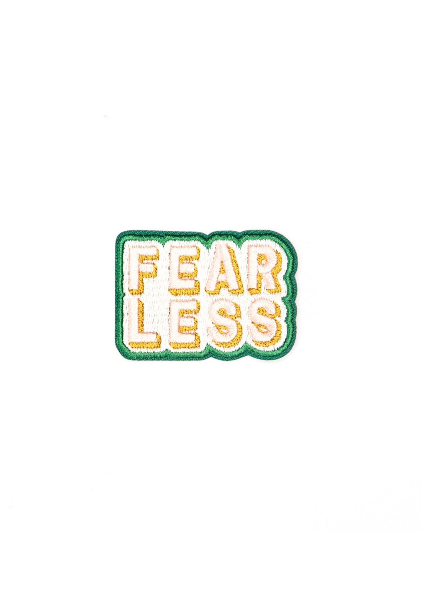 Encouraging Iron-on Patch Home & Lifestyle Inherit Co. Fearless