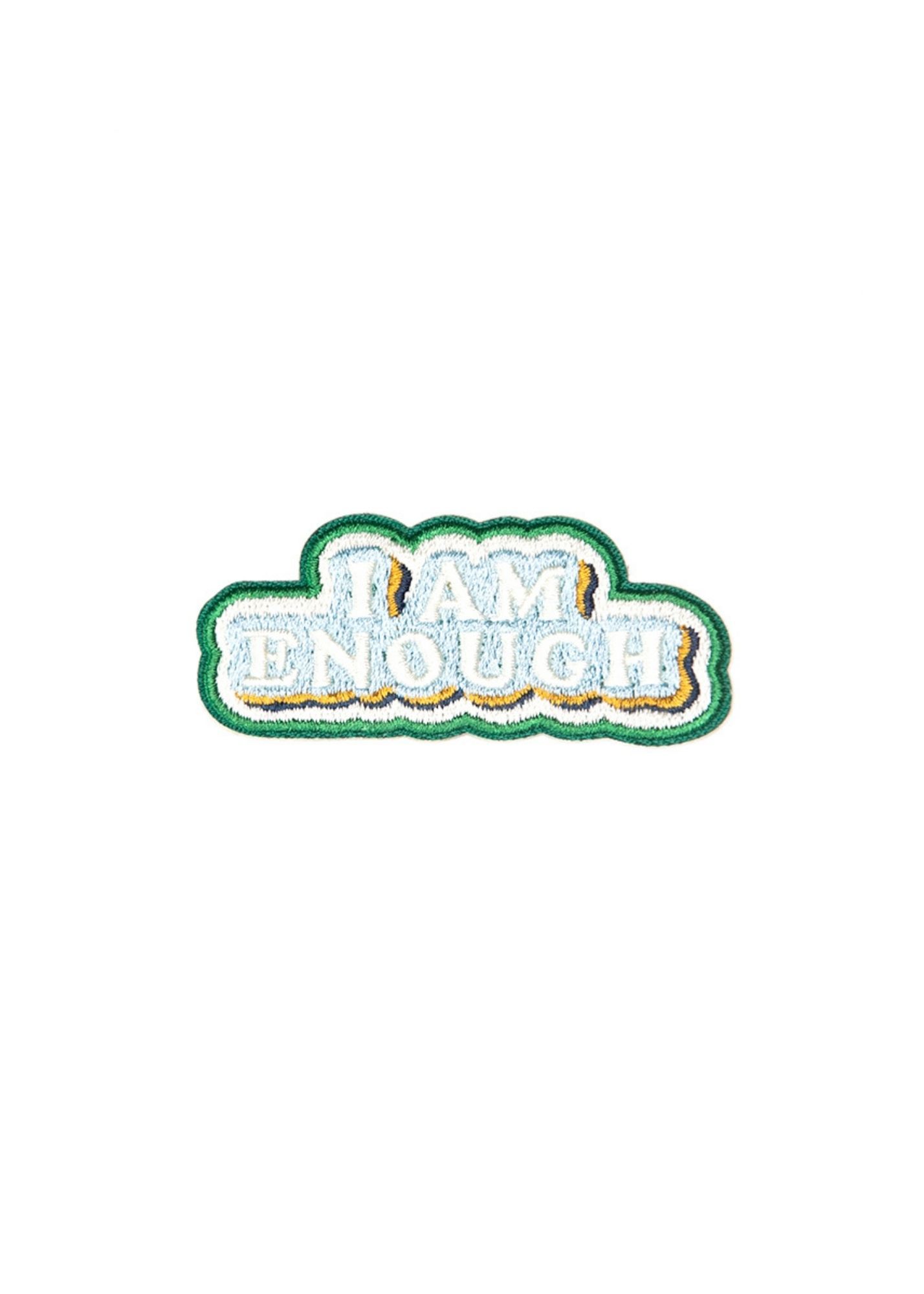 Encouraging Iron-on Patch Home & Lifestyle Inherit Co. I Am Enough
