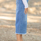 Everly Midi Denim Skirt Skirts