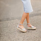 snake texture blue platform wedge heels