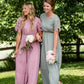 Eyelet Lace Crepe Maxi Dress - FINAL SALE Dresses