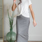 Fallon Ribbed Midi Skirt Skirt Z Supply