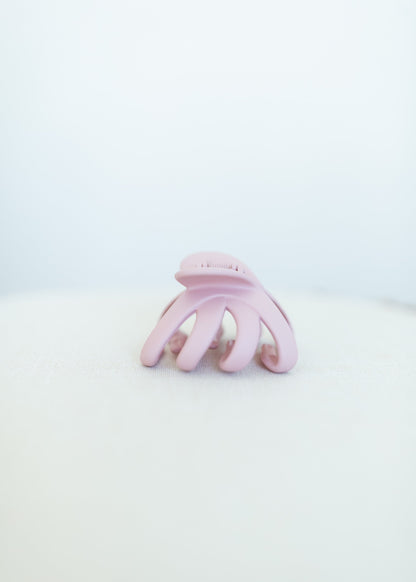 Fashion Round Hair Claw Clips Accessories Pink