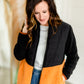 Faux Fur Zip Up Padded Jacket - FINAL SALE Tops