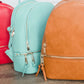 Faux Leather Backpack Accessories
