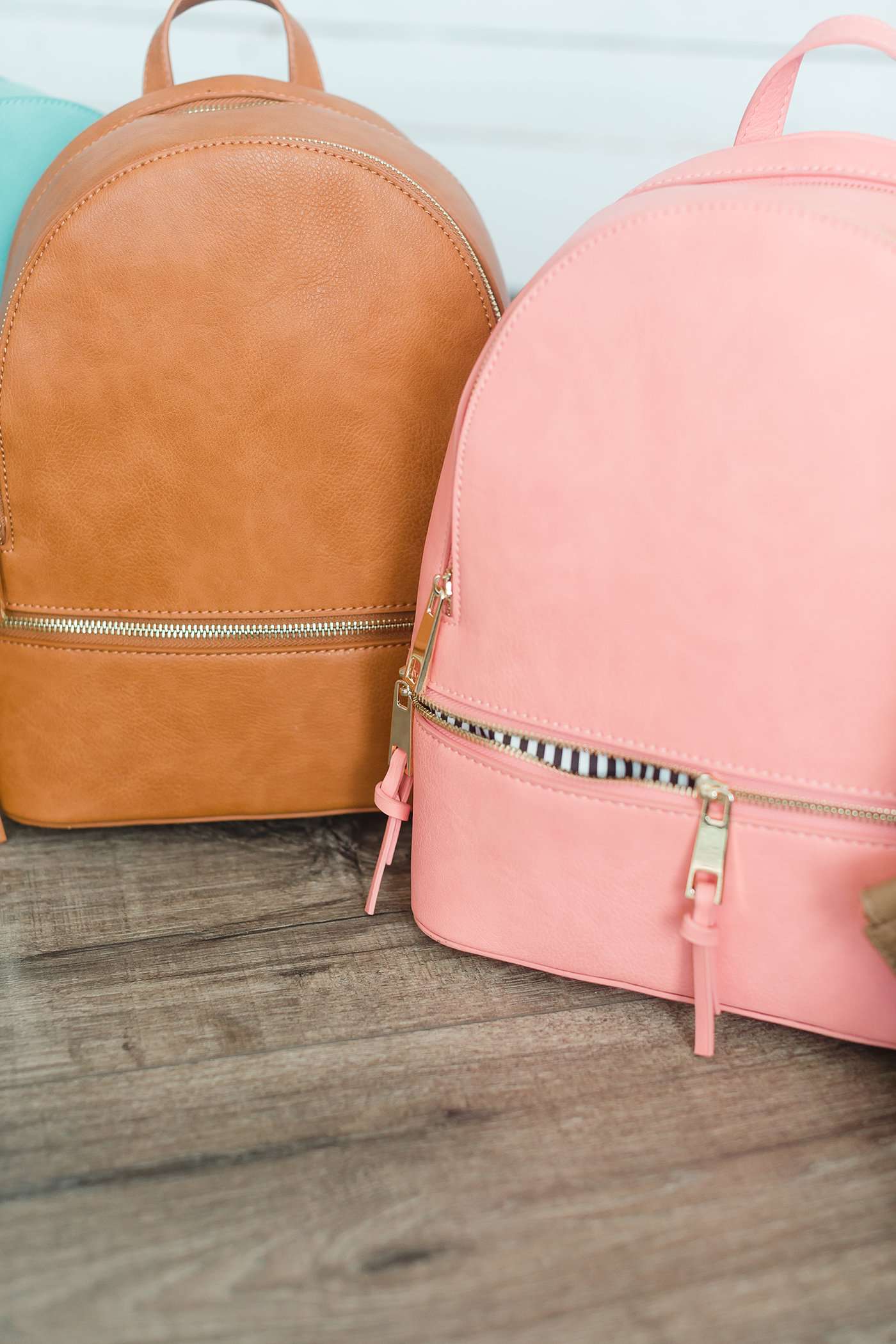 Faux Leather Backpack Accessories