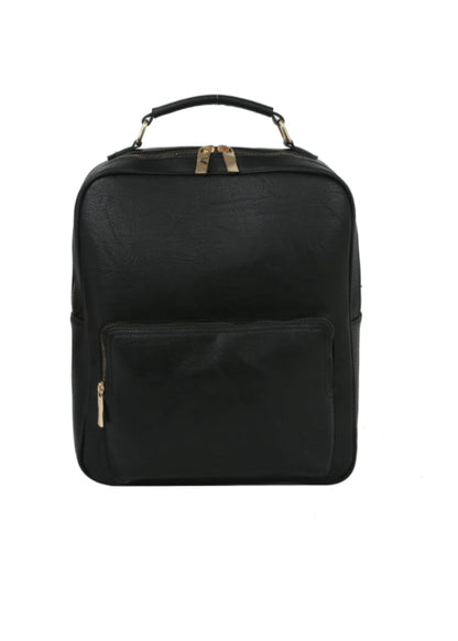 Faux Leather Convertible Backpack - FINAL SALE Accessories