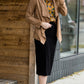 Faux Suede Open Front Jacket - FINAL SALE Layering Essentials