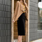 Faux Suede Open Front Jacket - FINAL SALE Layering Essentials
