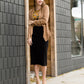 Faux Suede Open Front Jacket - FINAL SALE Layering Essentials