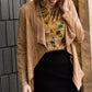 Faux Suede Open Front Jacket - FINAL SALE Layering Essentials