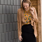 Faux Suede Open Front Jacket - FINAL SALE Layering Essentials