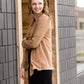 Faux Suede Open Front Jacket - FINAL SALE Layering Essentials