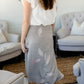 Fawn Petal Print Slip Skirt - FINAL SALE Skirts