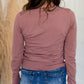 Fine Yarn Button Detail Sweater Tops Love Tree