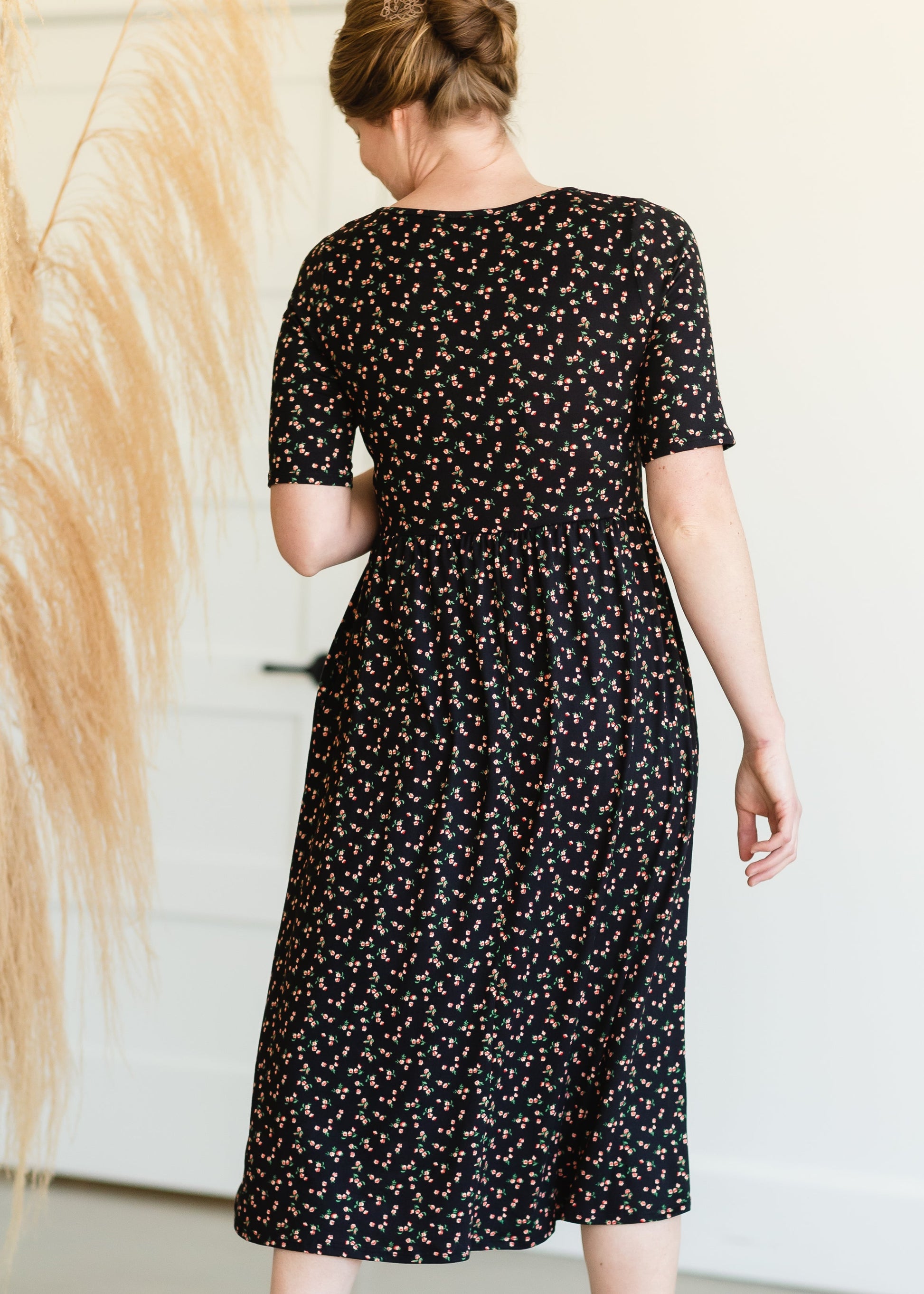Fiona Dainty Floral Midi Dress - FINAL SALE Dresses
