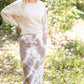 Fleece Lined Tie Dye Midi Skirt Skirts Hem & Thread