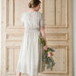 Flora Smocked Midi Dress Dresses