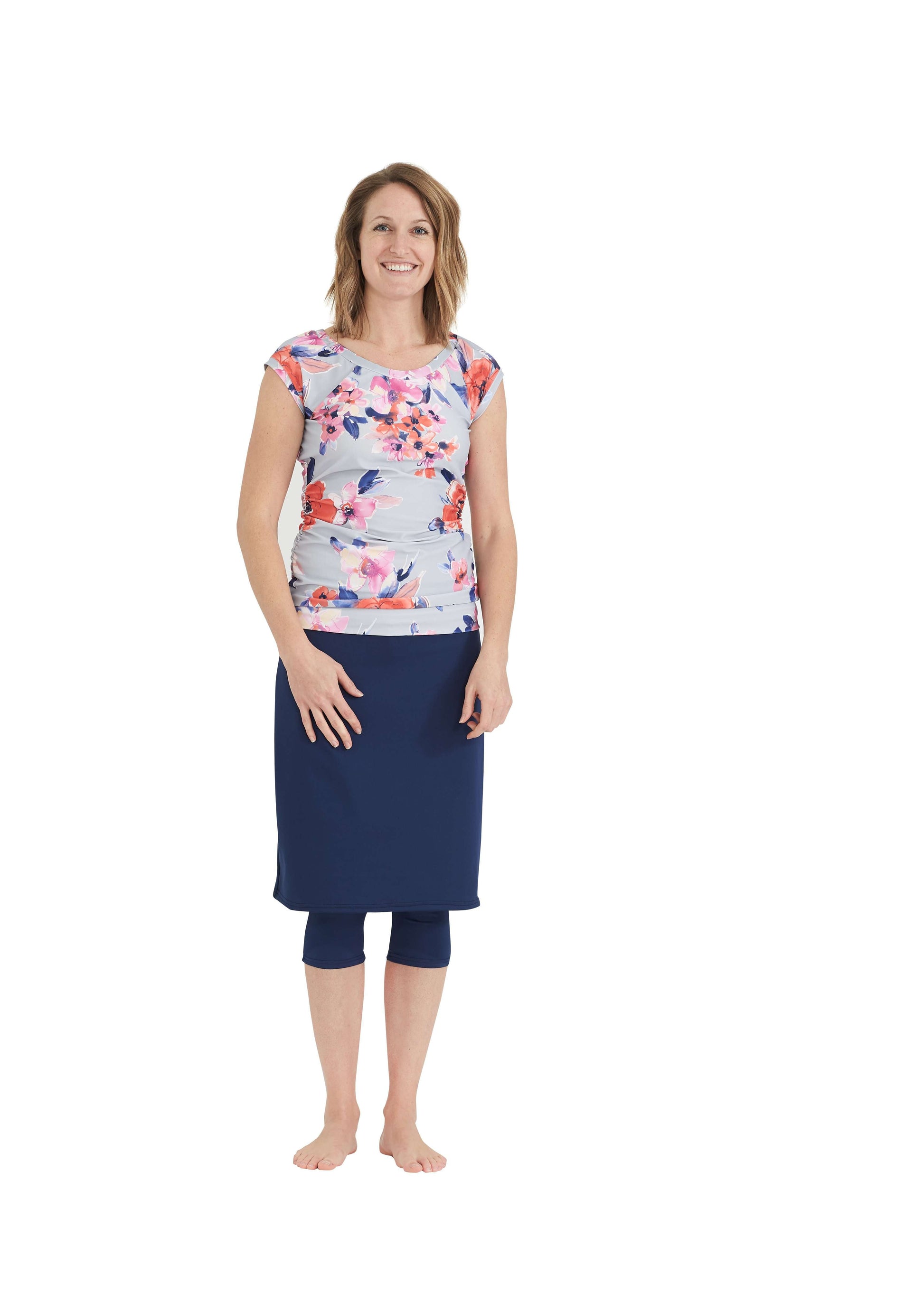 Flora Swim Top Swimwear