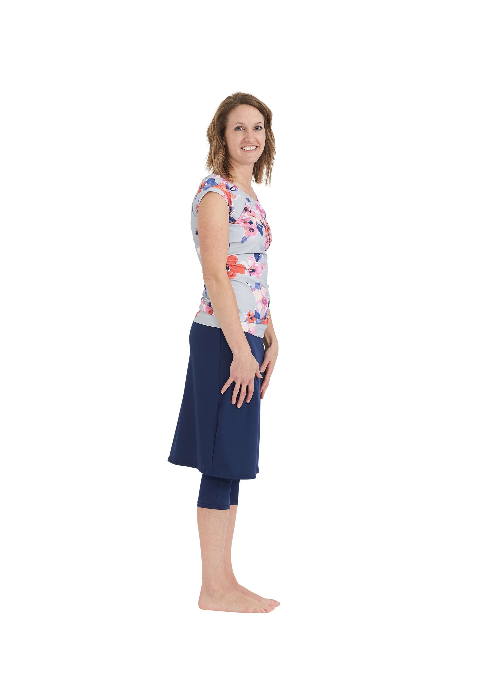 Flora Swim Top Swimwear