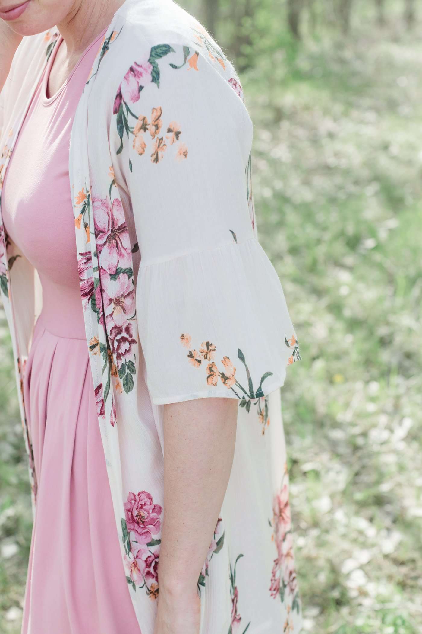 Floral Bell Kimono - FINAL SALE Layering Essentials