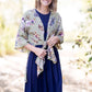 Floral Detail Kimono - FINAL SALE Layering Essentials