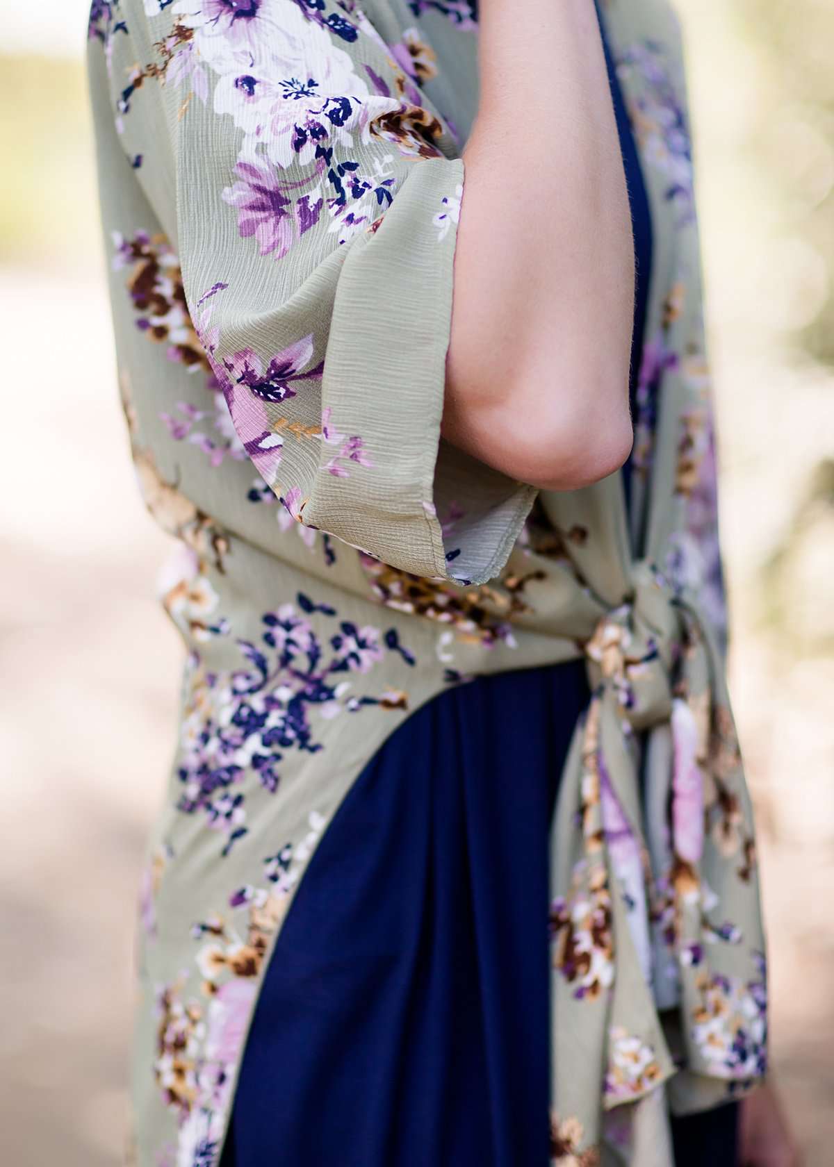 Floral Detail Kimono - FINAL SALE Layering Essentials
