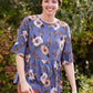 Floral Detail Peplum Top - FINAL SALE Tops