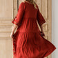 Floral Embroidered Midi Dress - FINAL SALE Dresses