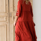 Floral Embroidered Midi Dress - FINAL SALE Dresses
