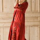 Floral Embroidered Midi Dress - FINAL SALE Dresses