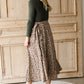 Floral Flare Knit Top Dress Dresses