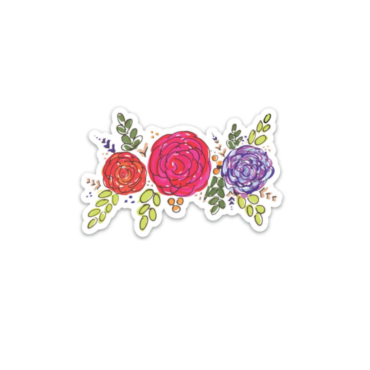 Floral Garland Decal Home & Lifestyle Default