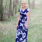 Floral Maxi  Wrap Dress Dresses