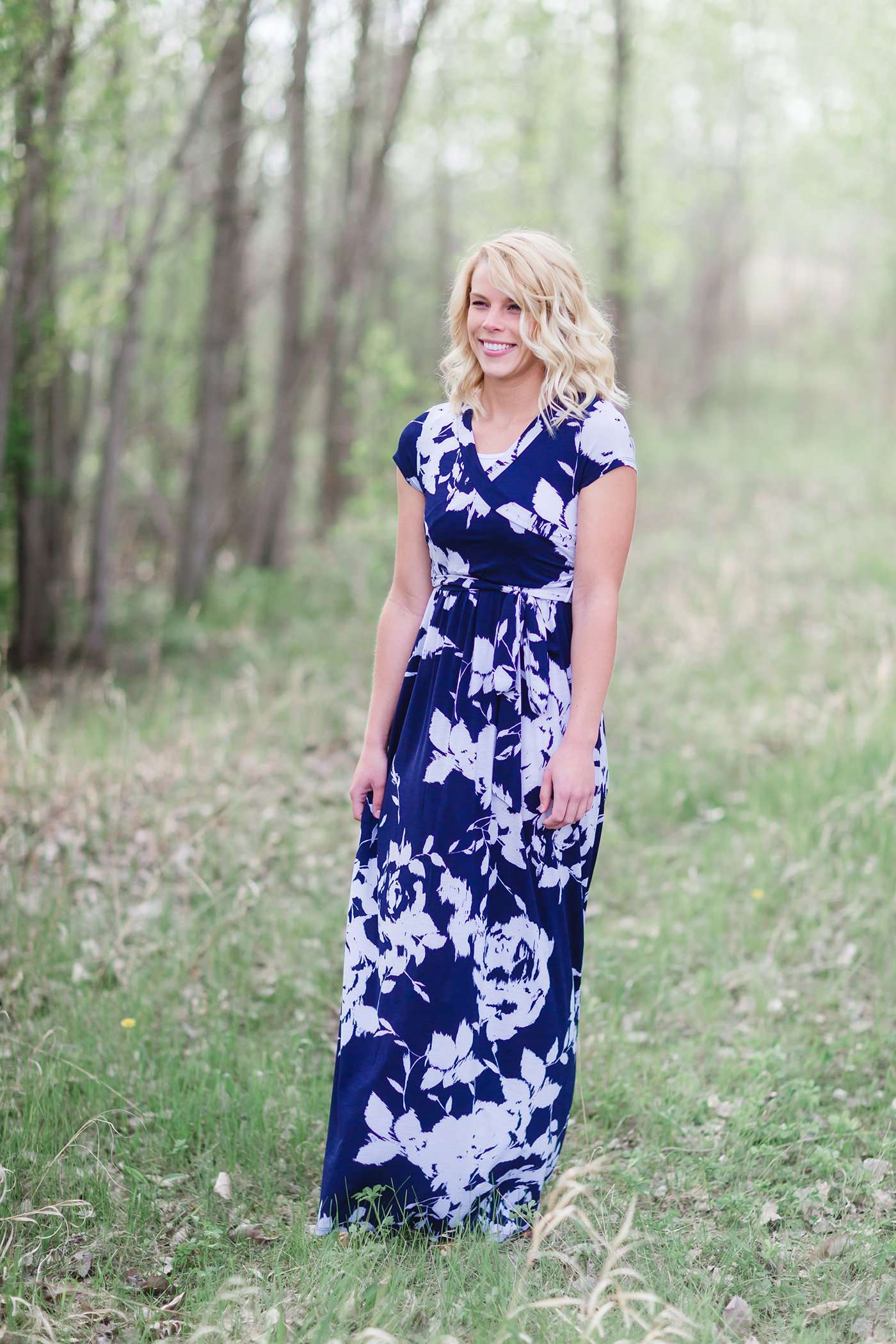 Floral Maxi  Wrap Dress Dresses