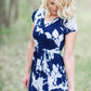 Floral Maxi  Wrap Dress Dresses