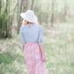 Floral Midi Skirt Skirts
