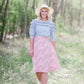 Floral Midi Skirt Skirts