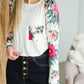 Floral Mixed Pocket Top - FINAL SALE Shirt