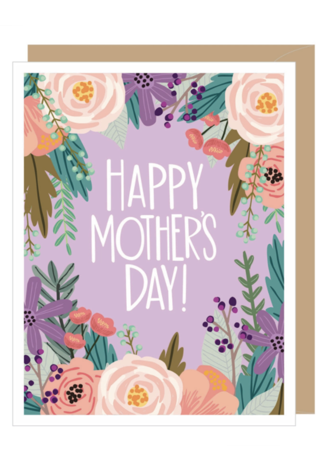 Floral Mother's Day Card Home & Lifestyle