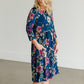 Floral Peplum Midi Dress - FINAL SALE Dresses