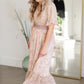 Floral Print Dress With Novelty Smocking Detail Dresses Polagram