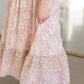 Floral Print Dress With Novelty Smocking Detail Dresses Polagram