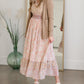Floral Print Dress With Novelty Smocking Detail Dresses Polagram