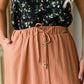 Floral Print Ruffle Sleeve Top - FINAL SALE Tops