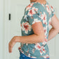 Floral Print Short Sleeve Tee - FINAL SALE Tops